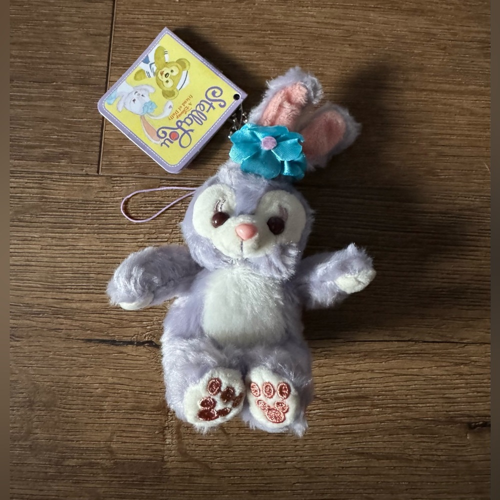DISNEY-NWT Stella Lou Plush Keychain/Bag Charm